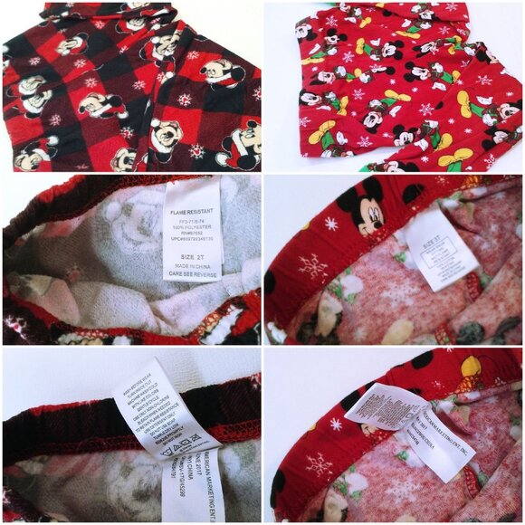 Bulk Lot(4) Boys 2T/3T Marvel Swim Short Mickey PJ-Bottoms Wonderkids LSL Top - Picture 9 of 11